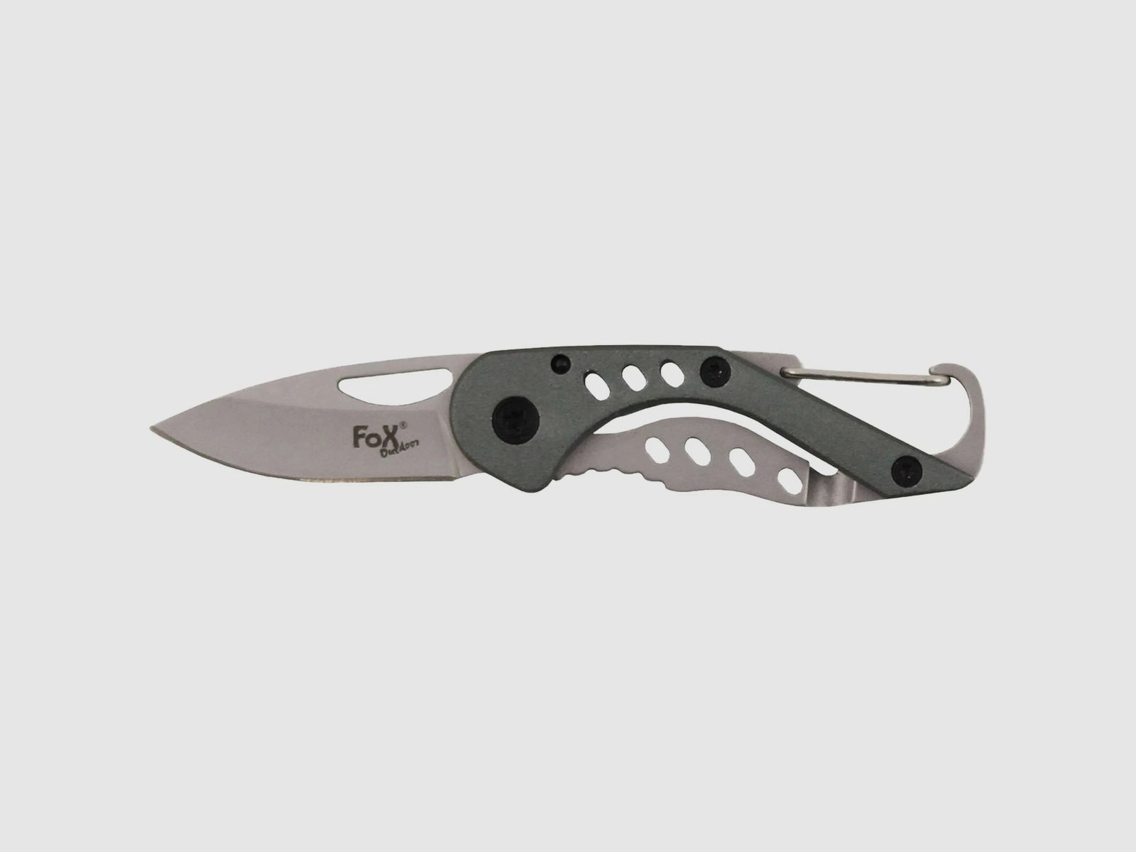Fox Outdoor Fox Outdoor Messer Piccolo mit Karabiner