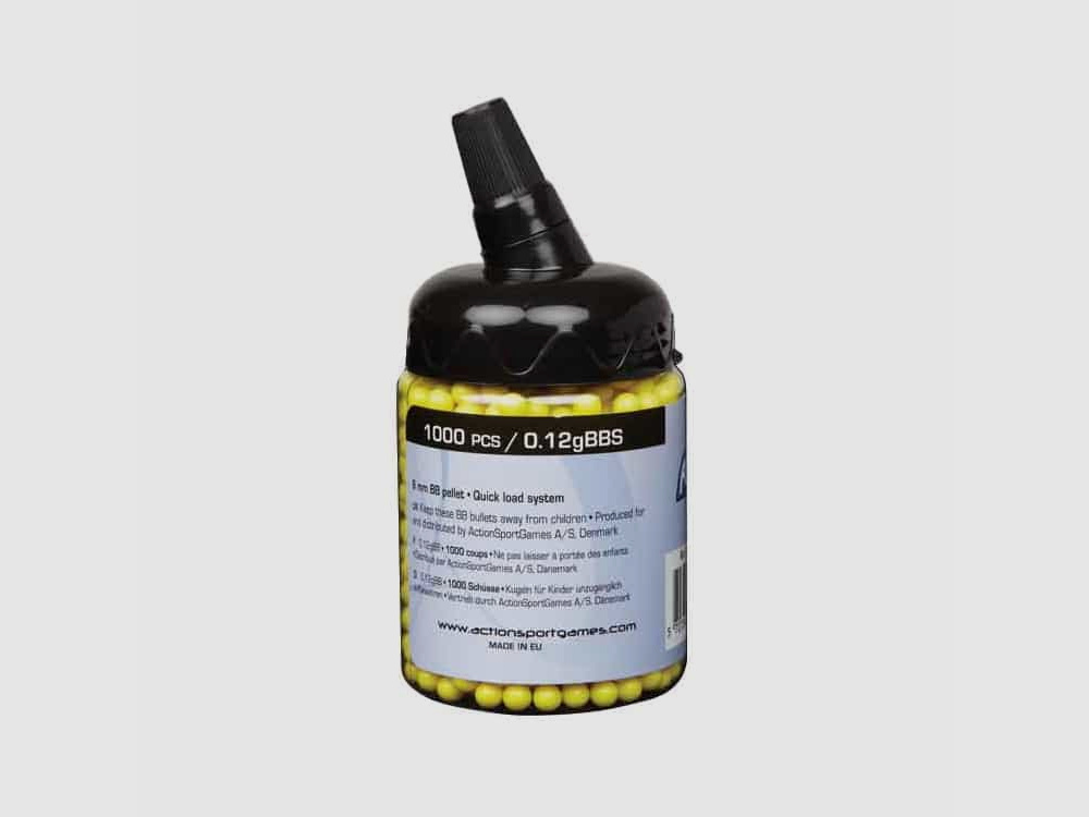 ASG Airsoft BB's (Gelb/1000Stk) 012g