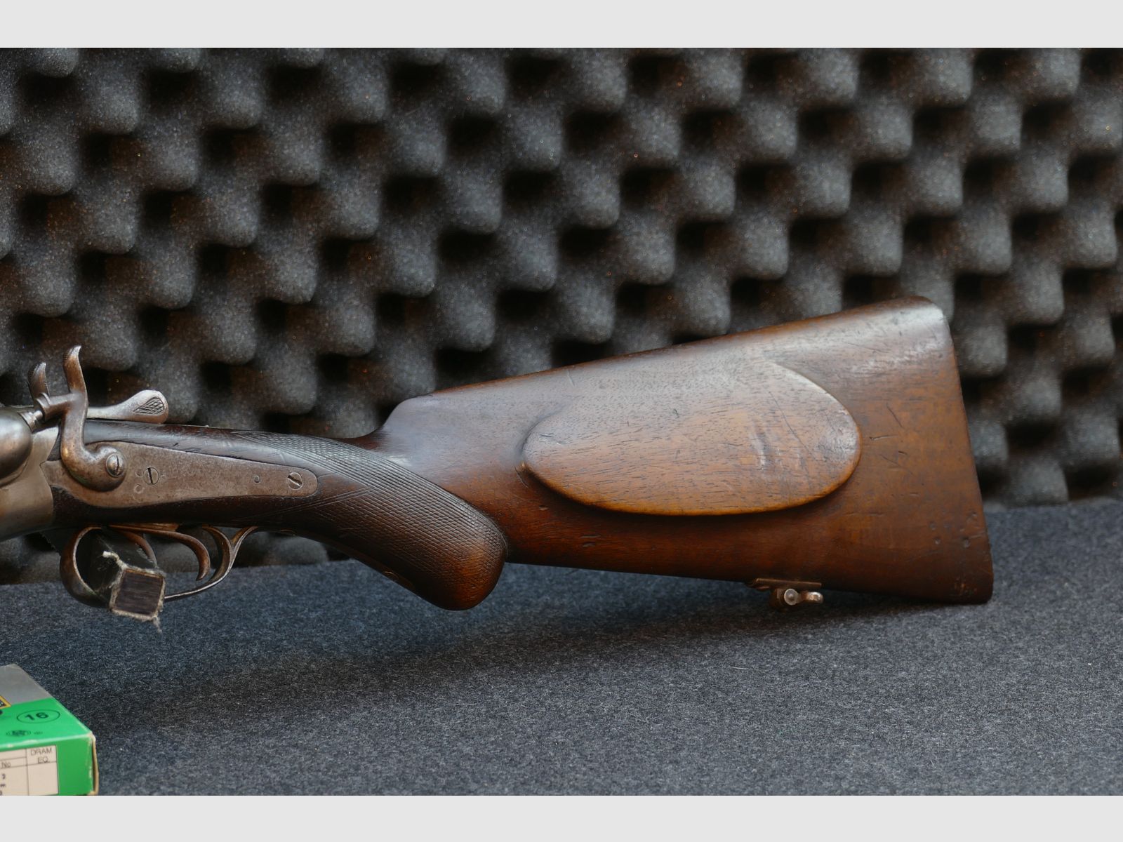 Belgijska strzelba podwójna Hahn Clement Liège, kaliber 16/65