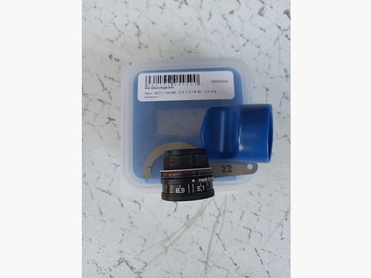 Centra M22 Iris-szkło pierścień 5,0-7,0 2mm, czarny