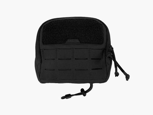 Agilite General Purpose Pouch Large Schwarz – flache Mehrzwecktasche mit MOLLE