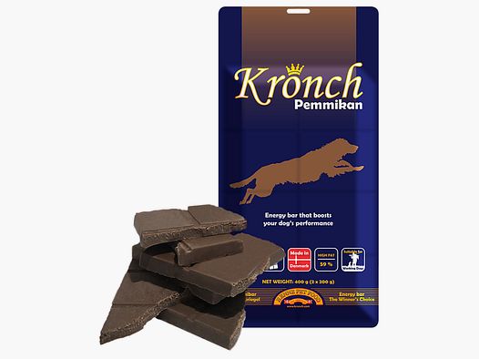 Kronch Pemmikan Energieriegel für Jagdhunde