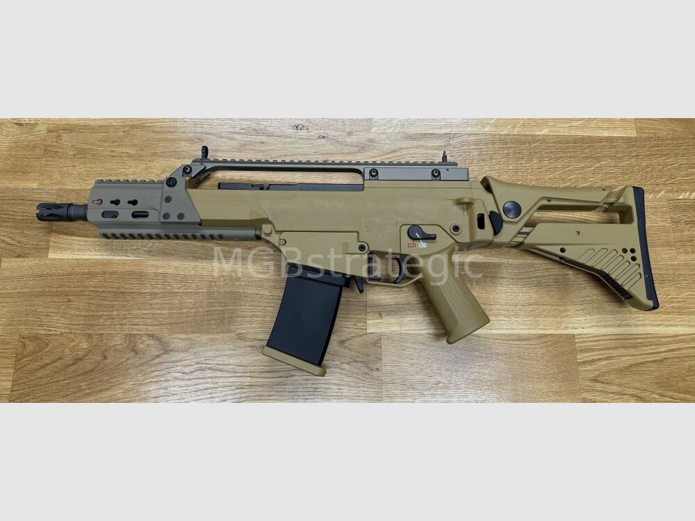 Heckler & Koch MGB243C Edición Limitada carabina semiautomática .223Rem HK243 en longitud de cañón "G36C" Edición Limitada por MGB - Culata fija - versión civil del H&K G36C, imagen 2 de 5