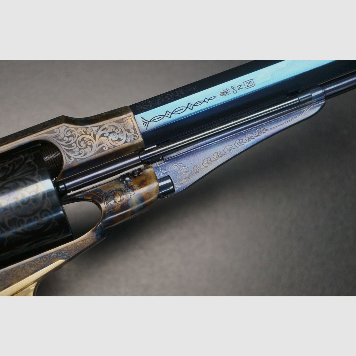 Uberti 1858 New Army Improved Graviert .45 Colt, Bild 4 von 12