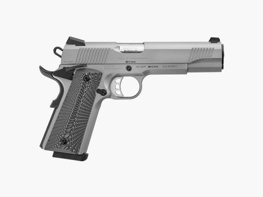 Pistolet Tisas ZIG M 1911 Inox 9mm – 5 pouces
