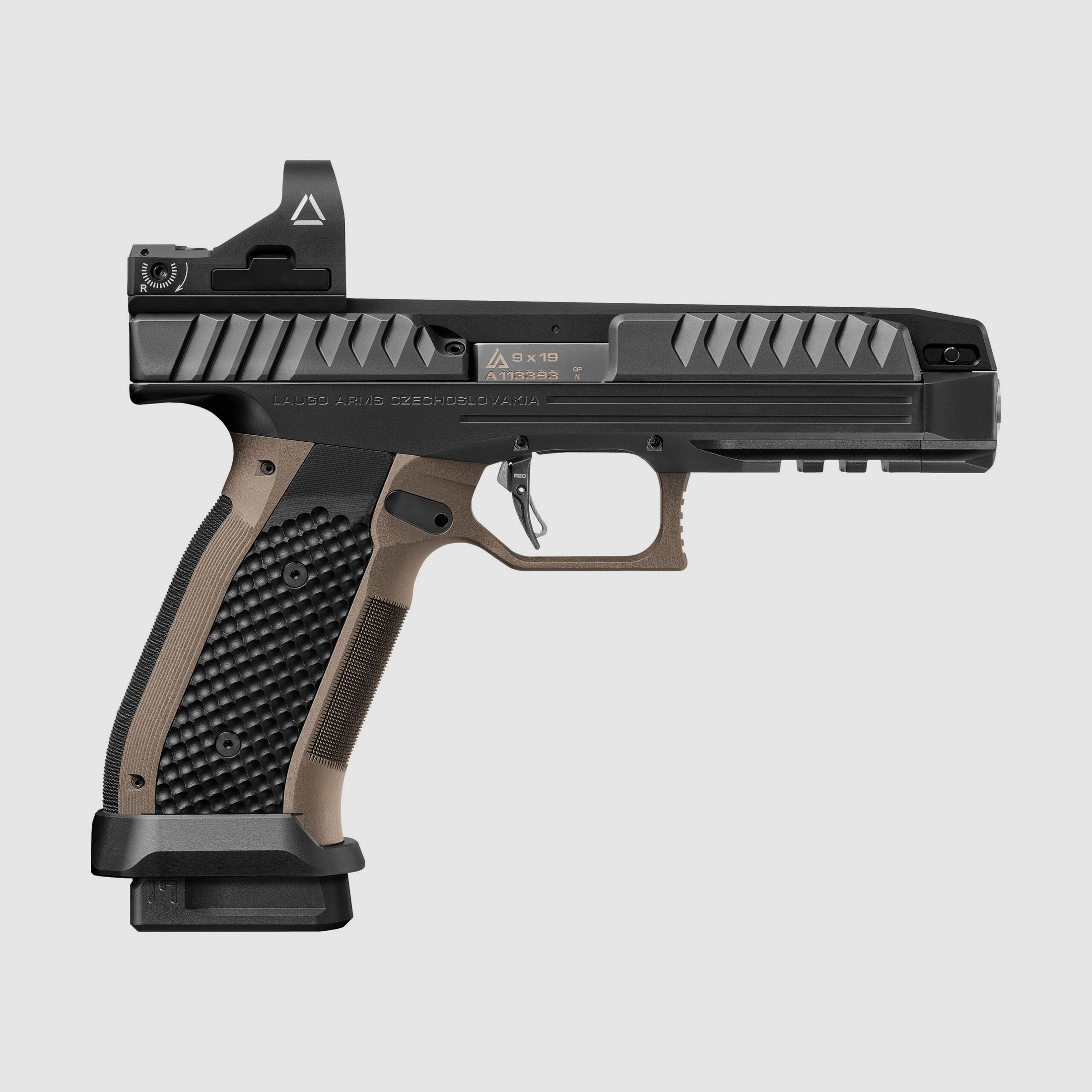 Laugo Arms – Pistole / Alien Optic Kit / 9mm / Black/Green, Bild 1 von 4