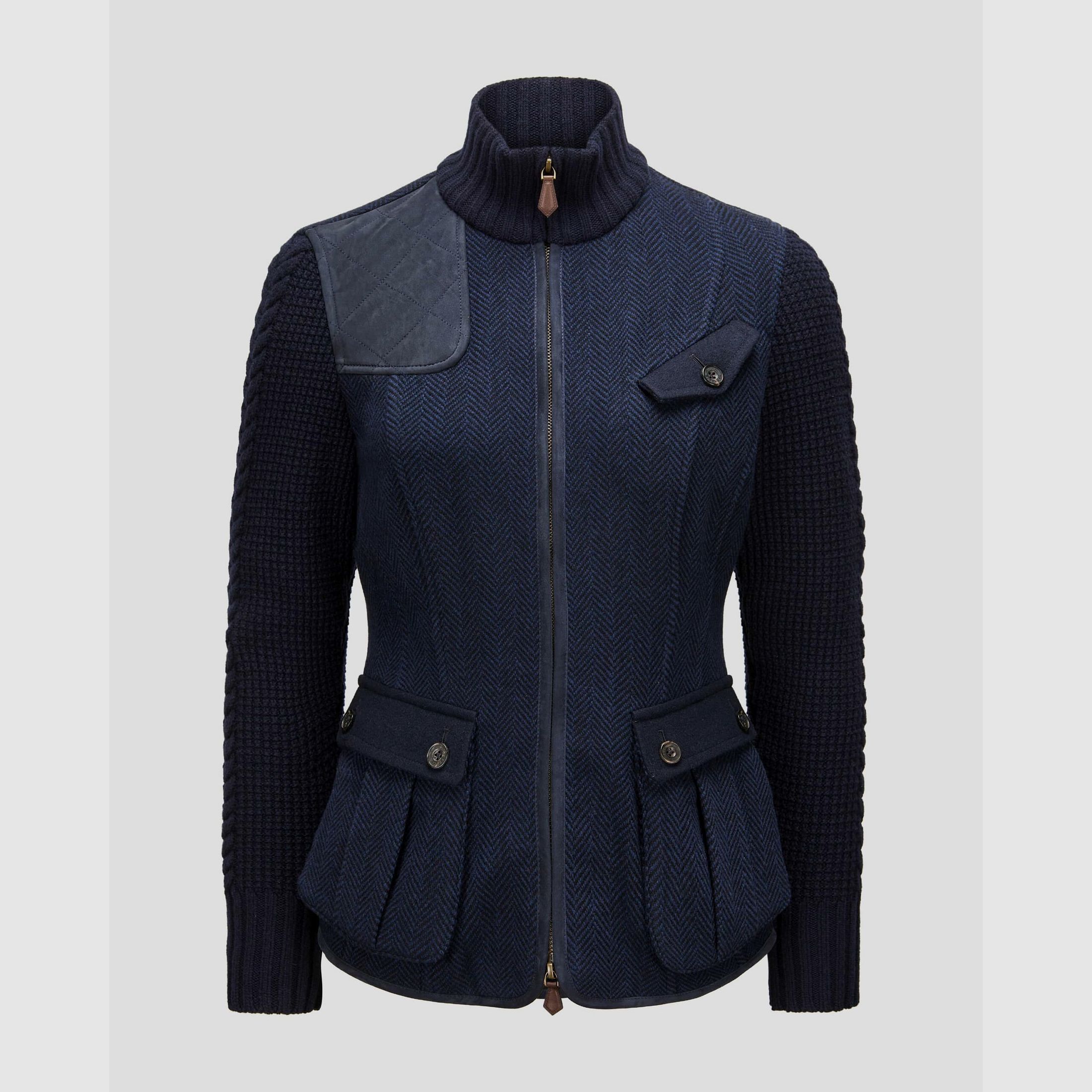 Habsburg Jacket Cleo in Dark Blue, image 1 of 2
