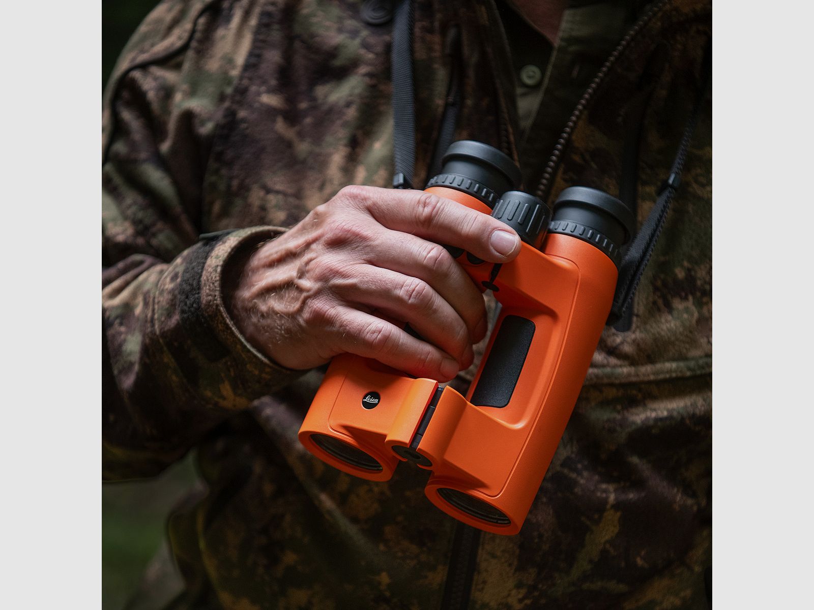 LEICA binoculars with rangefinder Geovid Pro 10x42 Orange