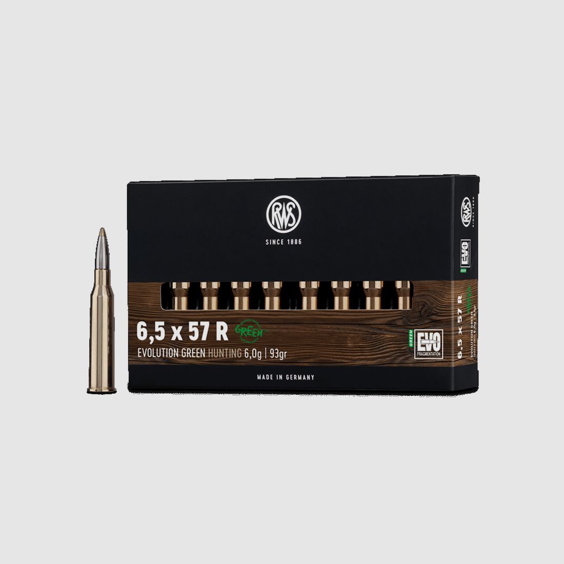 RWS 7x57R Evo Green 8,2g - 127gr