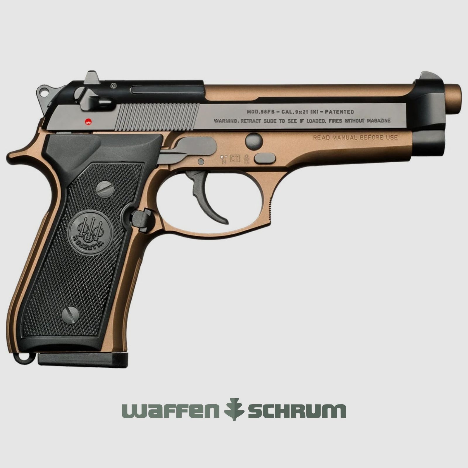 Beretta 92 FS Bronze