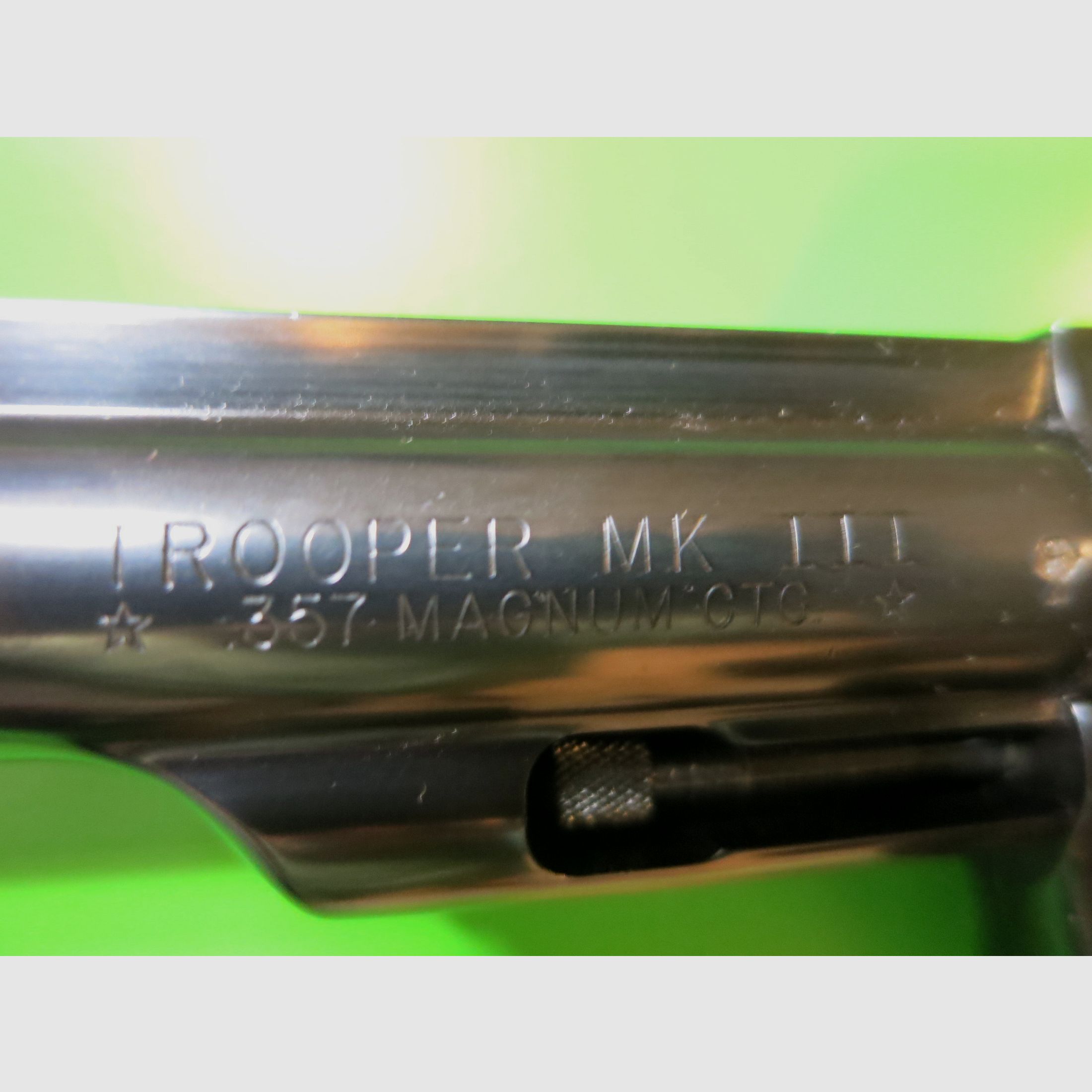 COLT TROOPER MKIII, .357 Magnum CTG, 6" barrel #55-