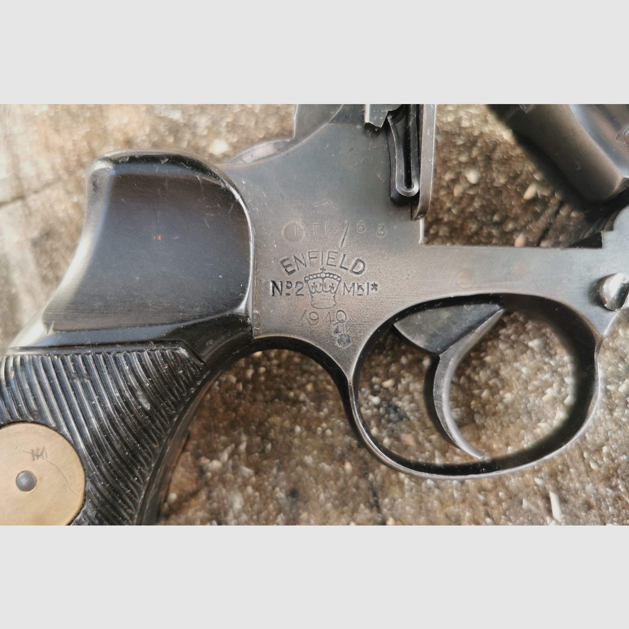 Enfield No.2 MK I WKII origineel omgebouwd naar 9mm R knal vrij vanaf 18 jaar