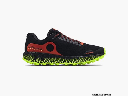 UNDER ARMOUR – HOMBRE – UA HOVR MACHINA OFF ROAD Negro / Amarillo Alta Visibilidad
