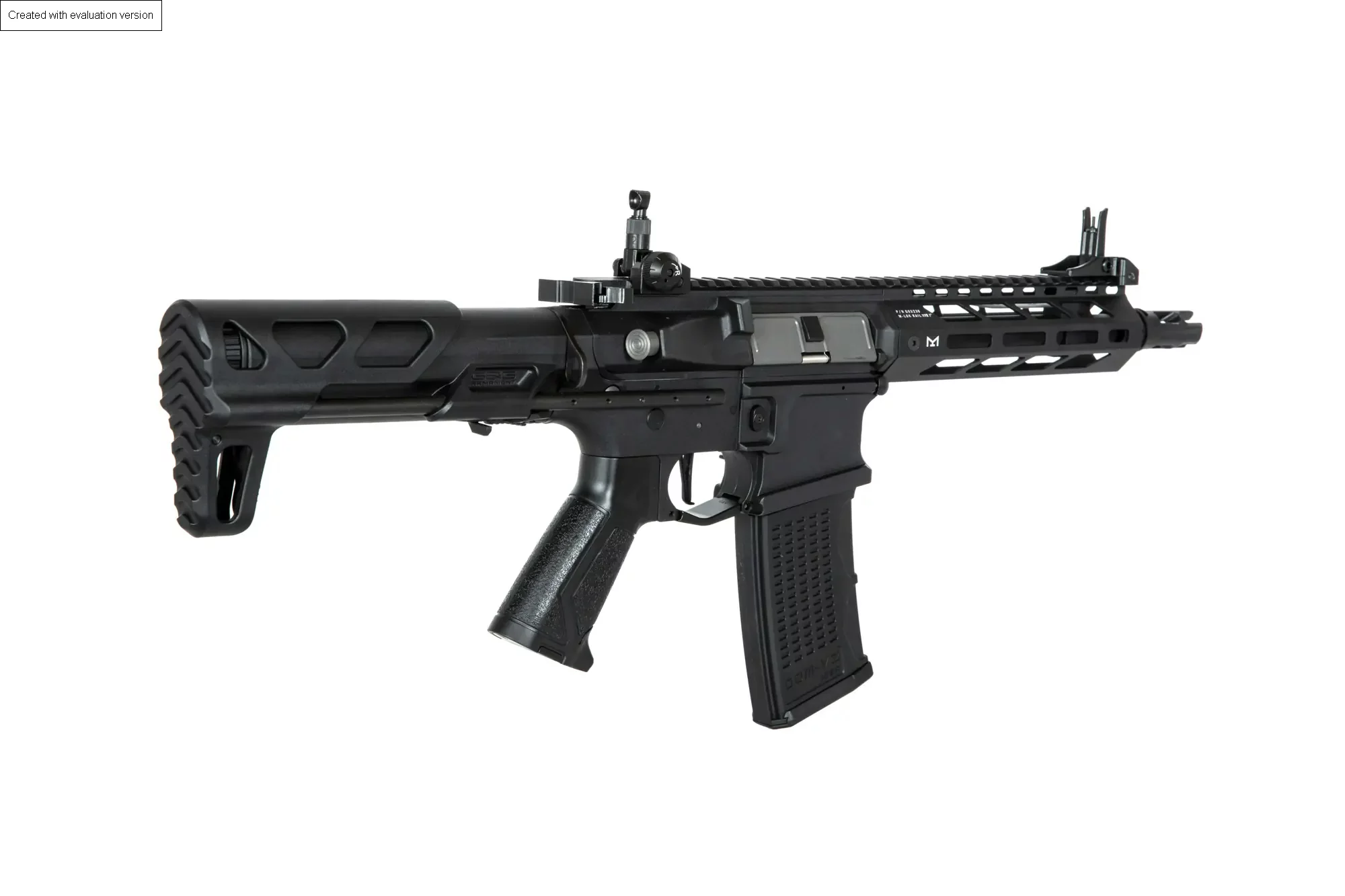 Karabinek ASG G&G CM16 SRS M-LOK - Czarny, zdjęcie 12 z 20