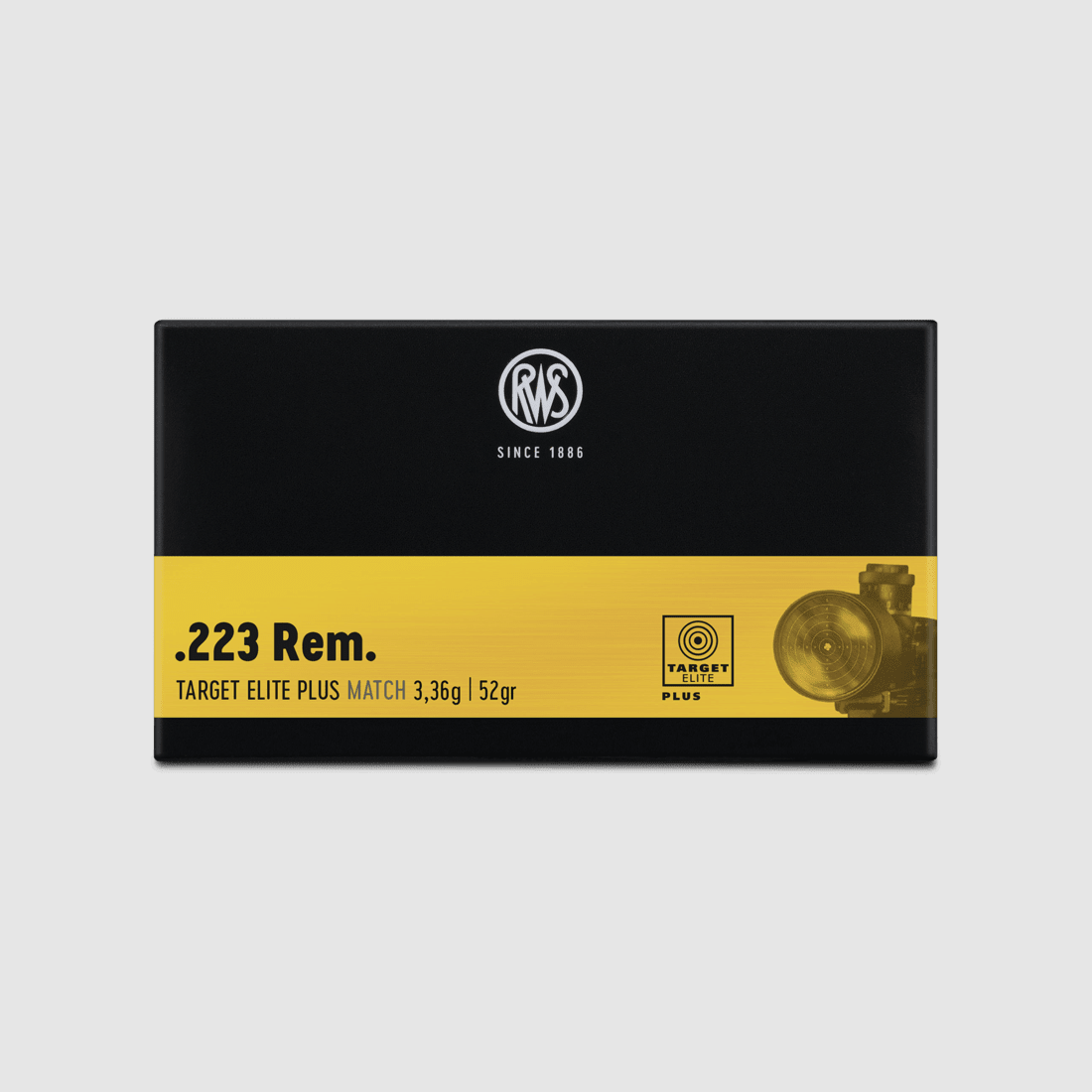 RWS .223 Rem. Target Elite Plus 52gr. - 20 Stk.
