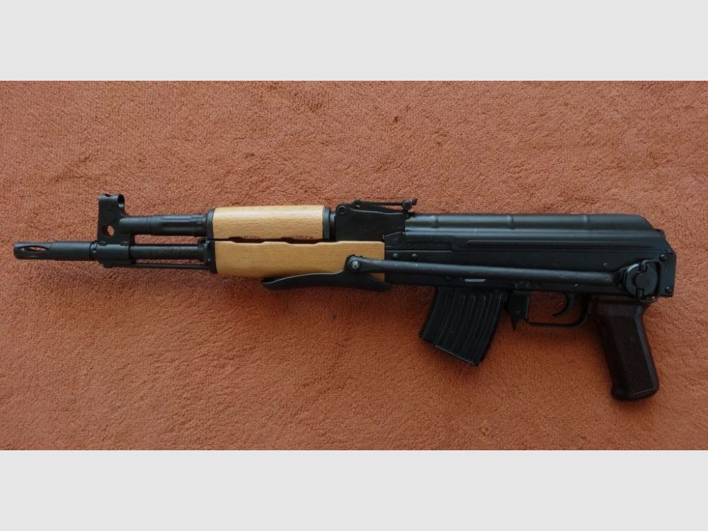Cugir SL-Büchse; Cugir WS1-64 SB(Short Barrel )Metallklappschaft Cal.7,62x39mm, Bild 3 von 3
