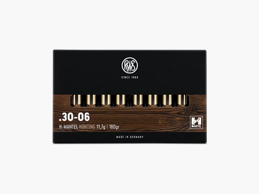 Munizioni per carabina RWS cal. .30-06 Driven Hunt 10,7 g 165 gr