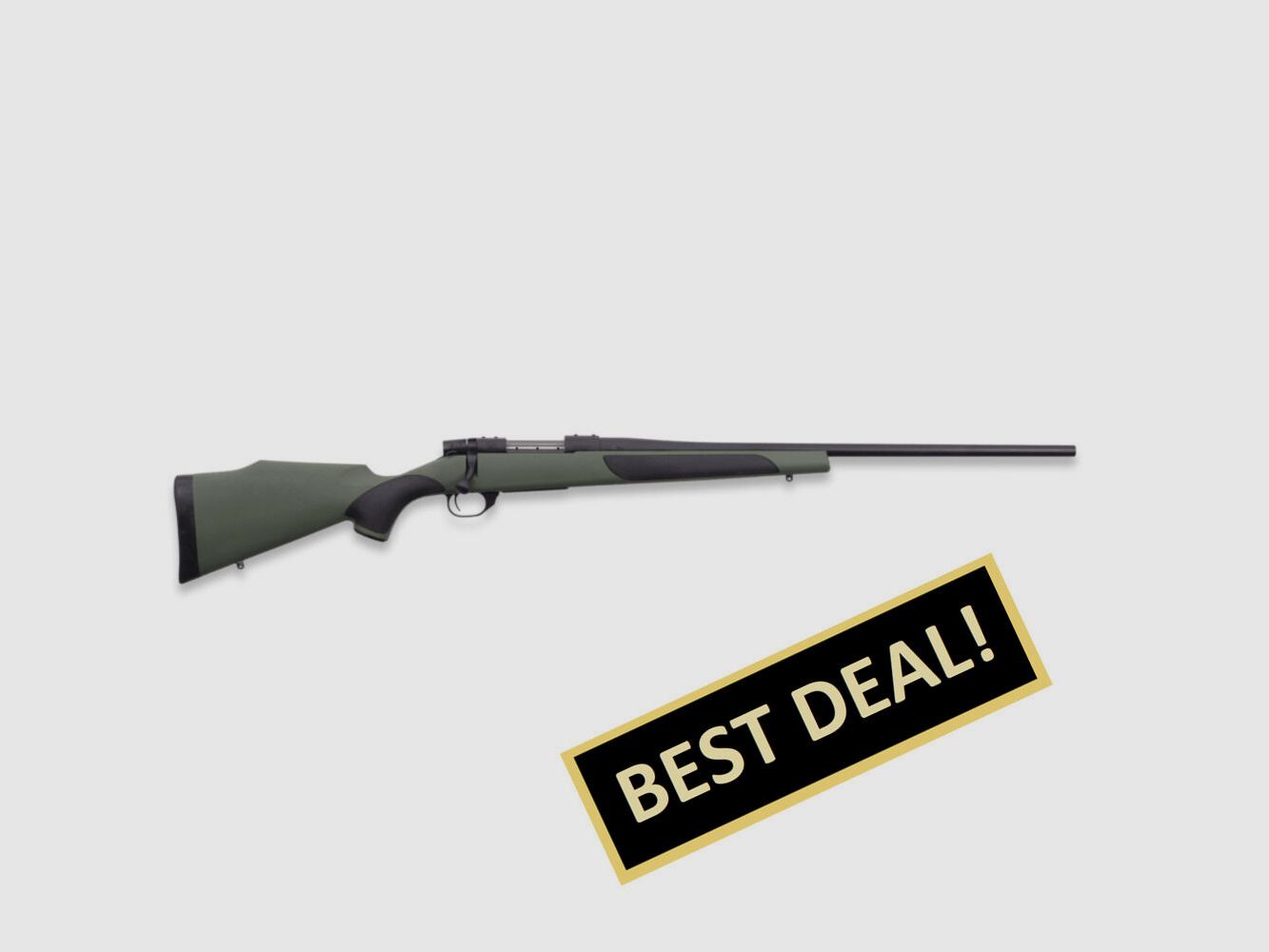 Weatherby VANGUARD SYNTHETISCH GROEN .30-06 SPRING 22"/56CM MATTE BLU M14X1