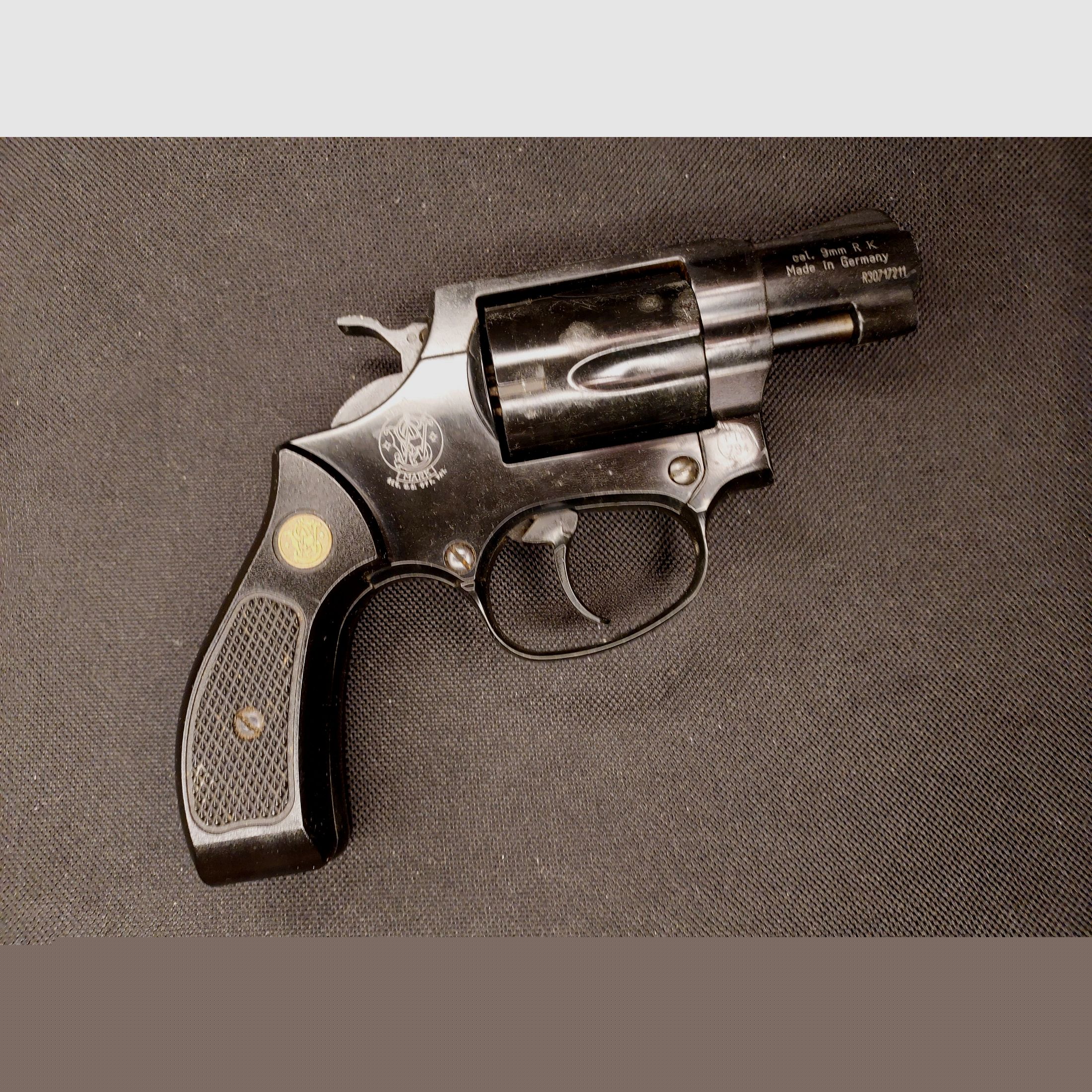 Smith & Wesson Chiefs Special revólver de señal Cal. 9mm R.K. Negro (PTB 794)