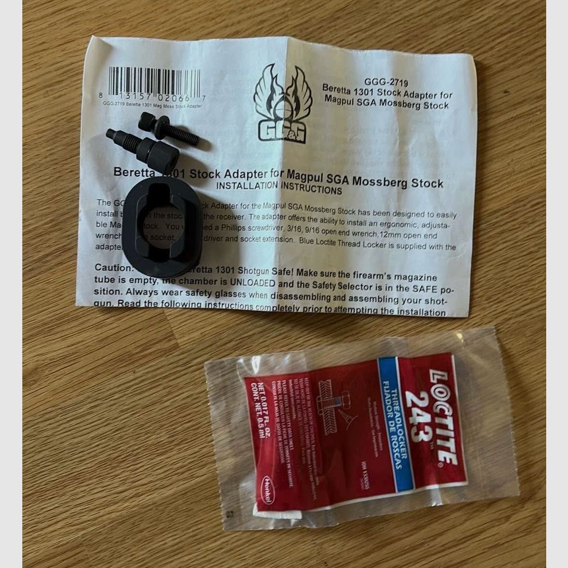 Beretta 1301 Schaftadapter GG&G Magpul Mossberg 500