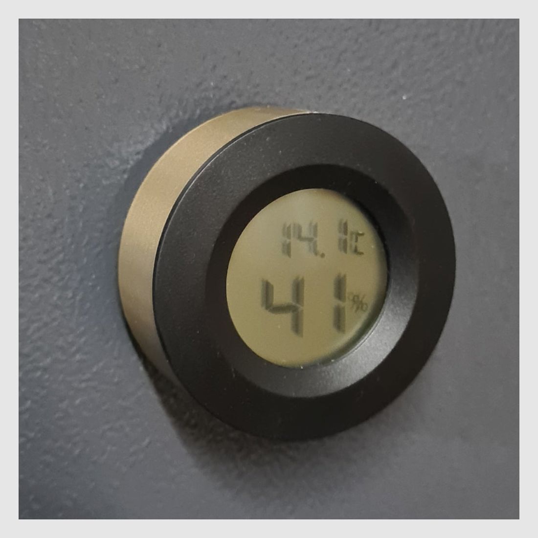 Support magnétique avec hygromètre/thermomètre