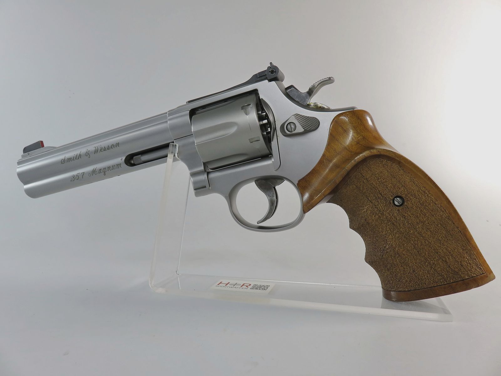 Revolver Smith & Wesson Mod 686-5 Target Champion | .357 Mag. | 6 Zoll | Nill-Griff | Top-Zustand