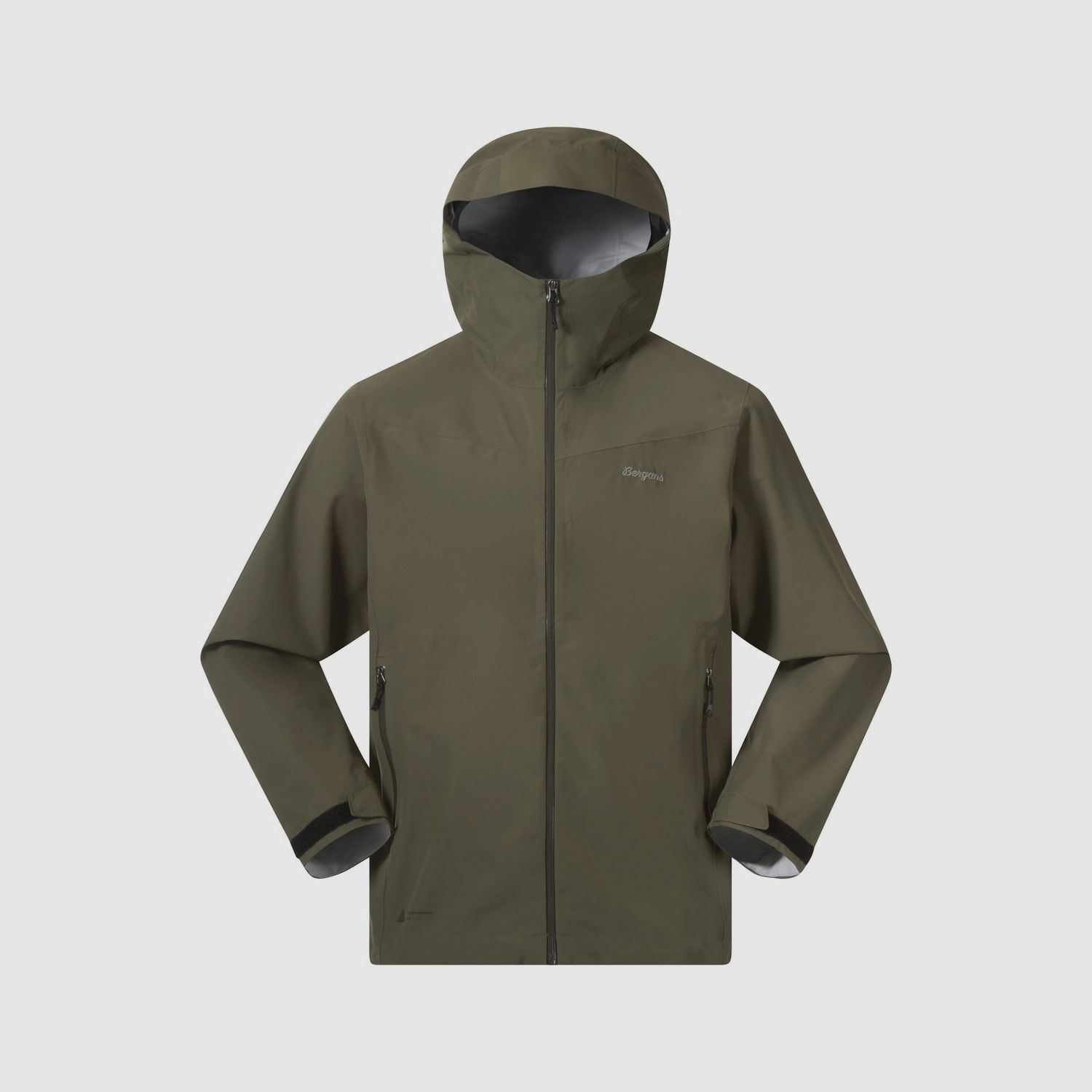 Bergans Essentials 2.5L Shell Jacket Men Dark Green Mud M