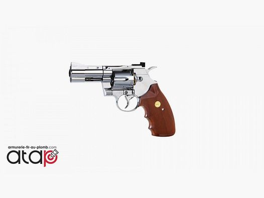 Colt Python 357 - 2,5" chromowany chwyt imitujący drewno z kulkami stalowymi