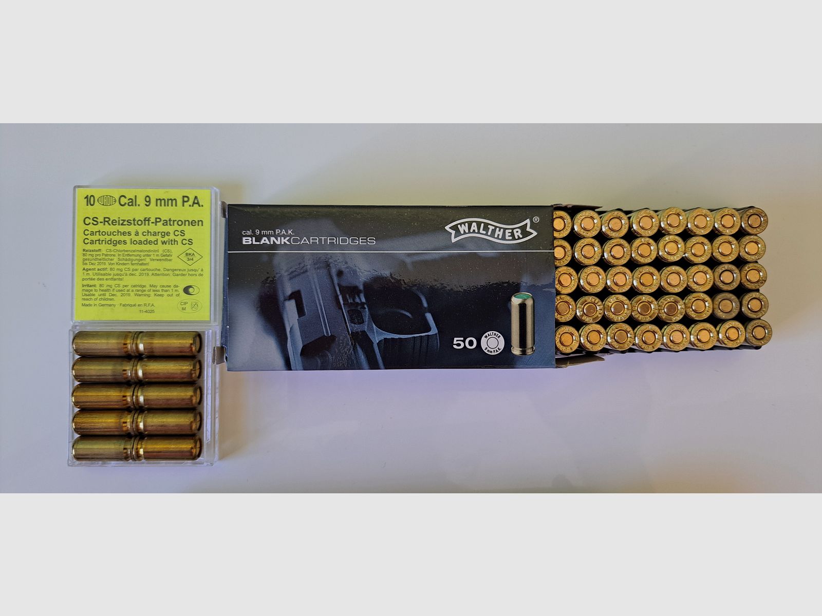 Browning GPDA 9, nickel, Umarex blank firing pistol