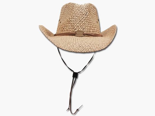 Sombrero de paja Fox Outdoor con correa para el mentón