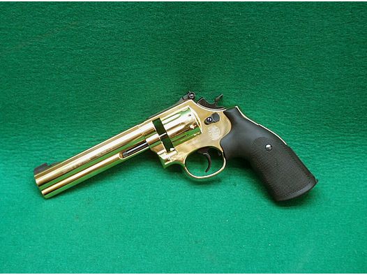 Umarex	 Smith&Wesson 686-6" Co2 Revolver, Gold Finish