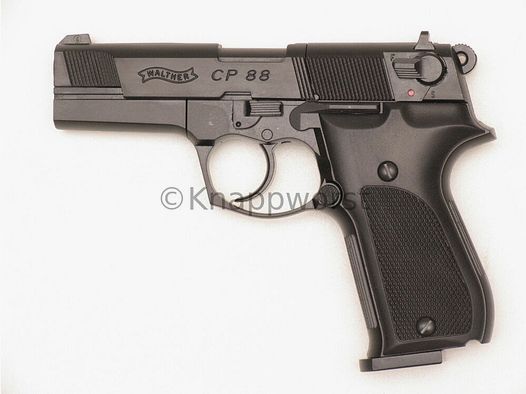Pistola ad aria Umarex Walther CP88 CO2 nera, 4,5mm