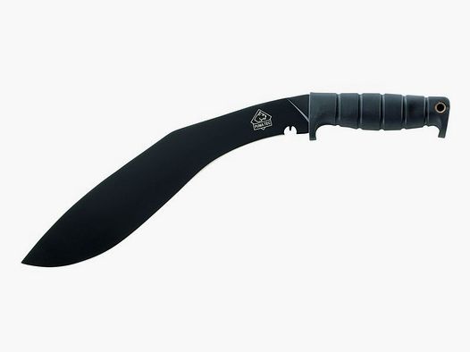 Puma TEC Kukri-Machete, Arbeitsgerät, Gummi-Griff, Nylonscheide,