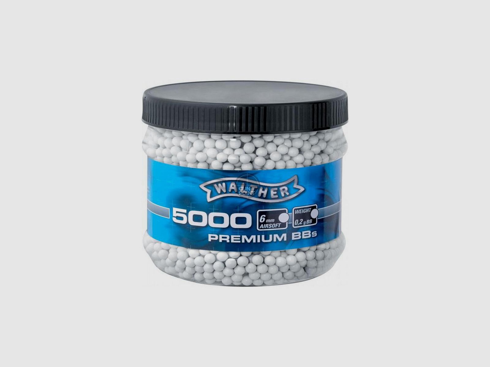 Softair - Kugeln Walther Basic Selection BBs - 0,20g 5000 Stk. Wei