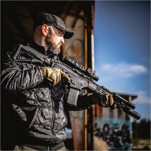 Visor telescópico Vortex Strike Eagle 1-8x24 FFP 30 mm EBR-8, imagen 9 de 10