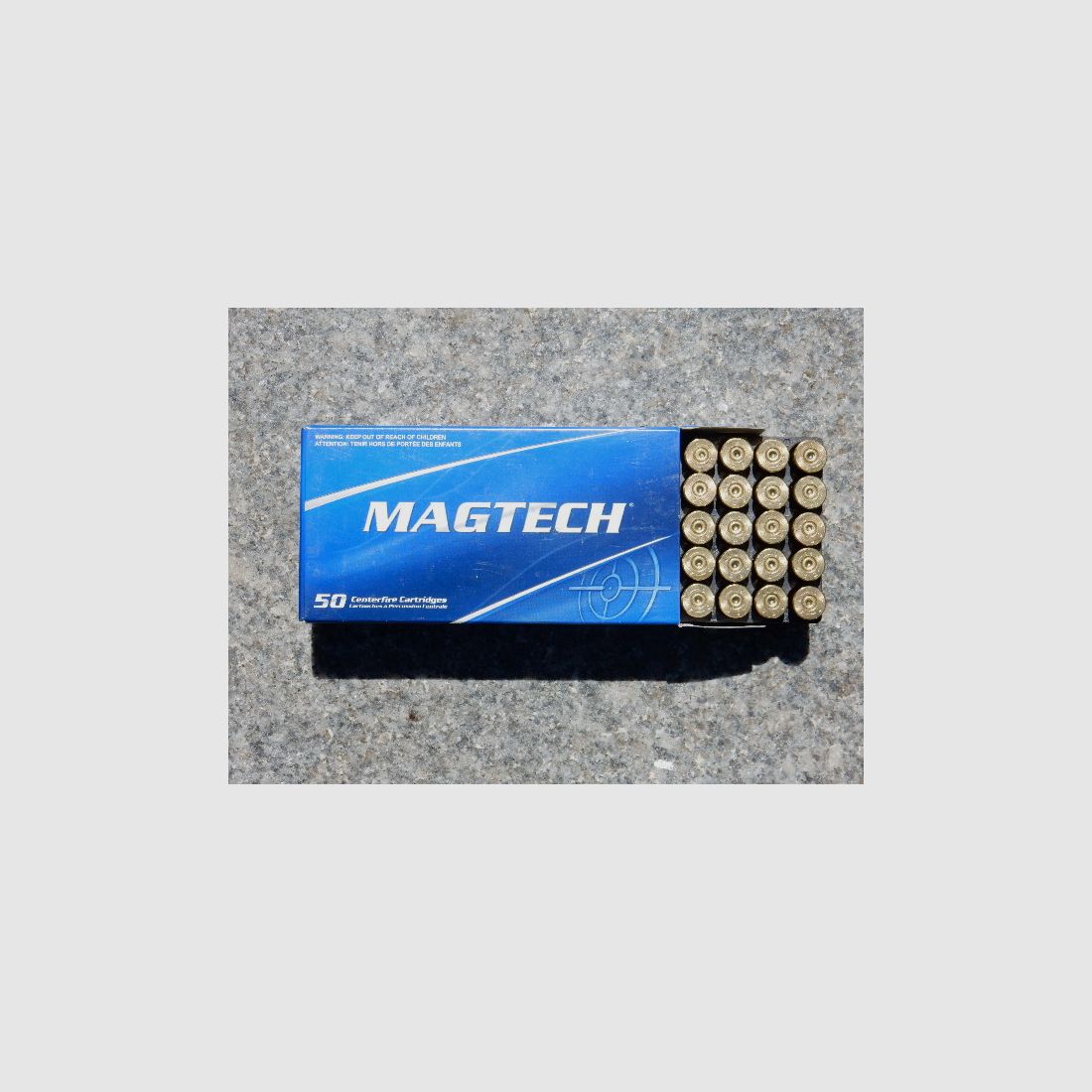 100 Hülsen, Magtech, .44-40 (2 Packungen, à 50Stück)