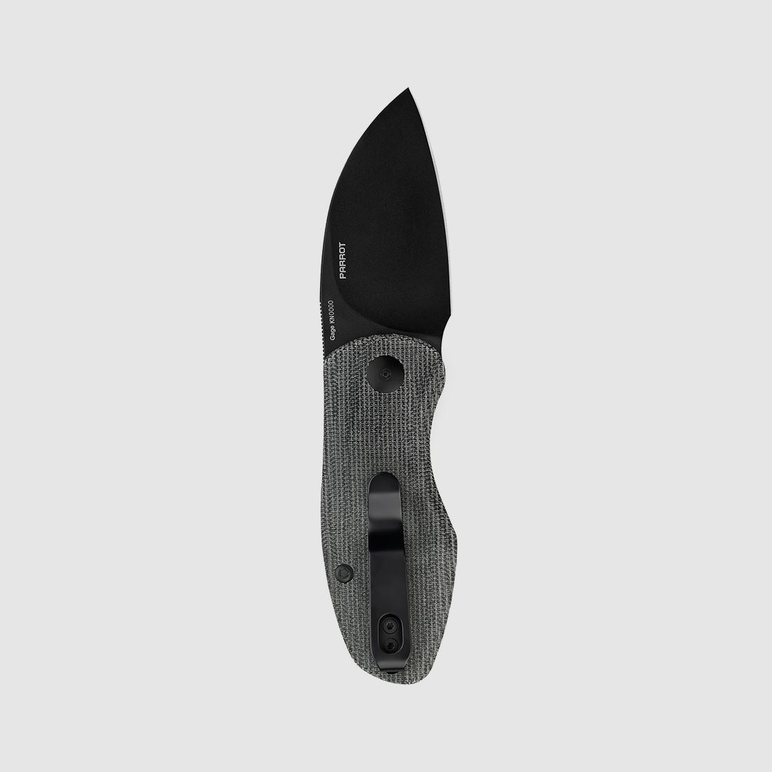 Navaja desolladora de acero inoxidable Parrot Oknife Olight negro, imagen 13 de 18