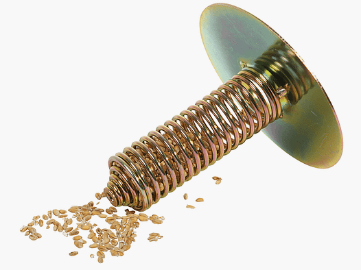 Espiral de alimentación para cereales