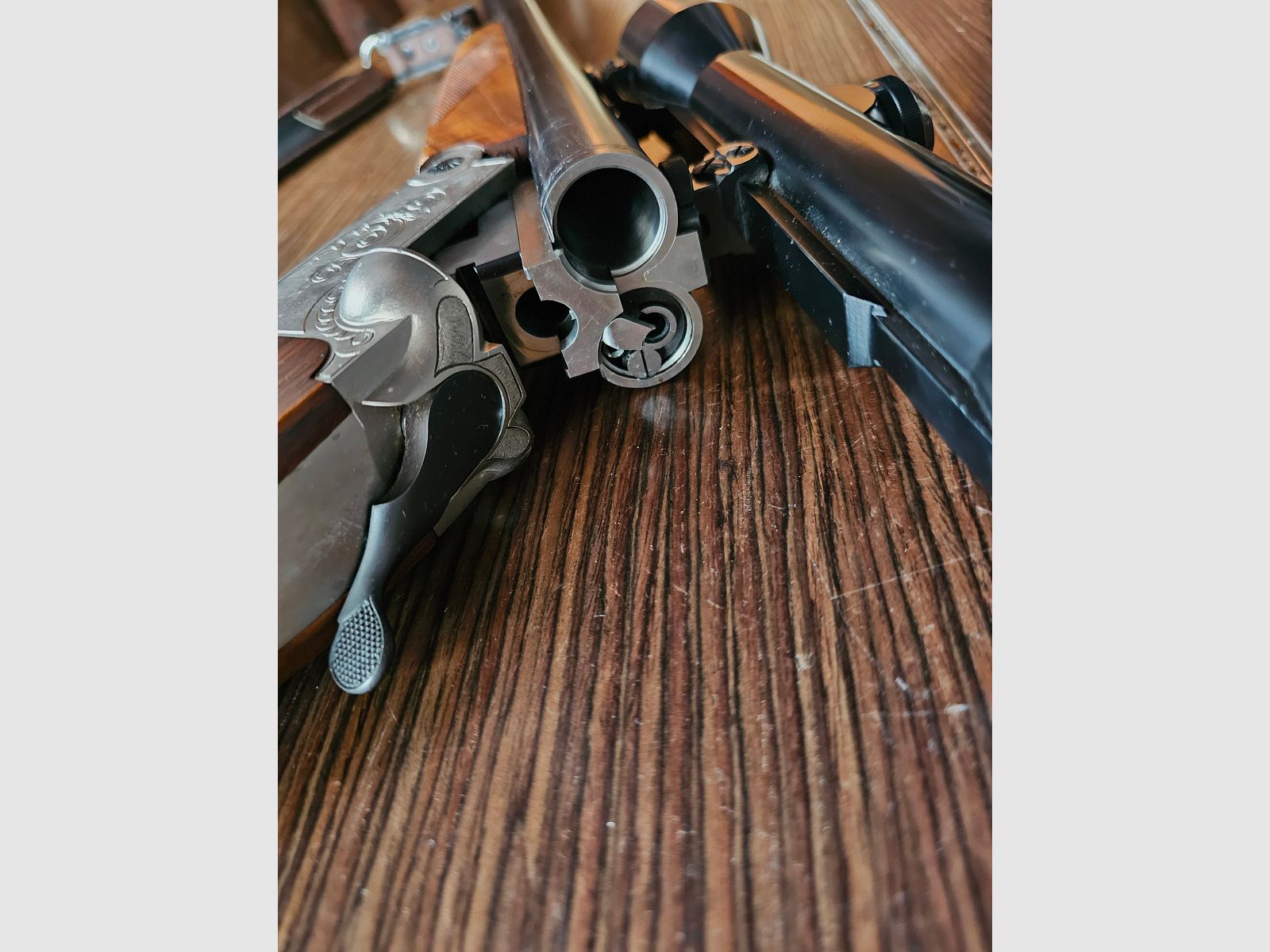 Krieghoff Plus Drilling mit Zeiss Diavari-Z