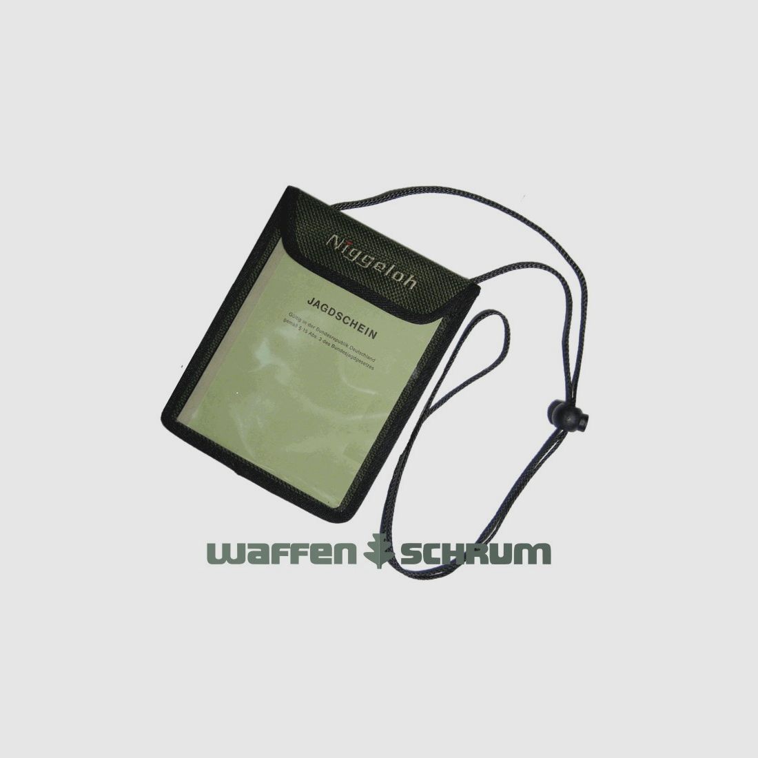 Niggeloh Jagdscheintasche Cordura olivgrün