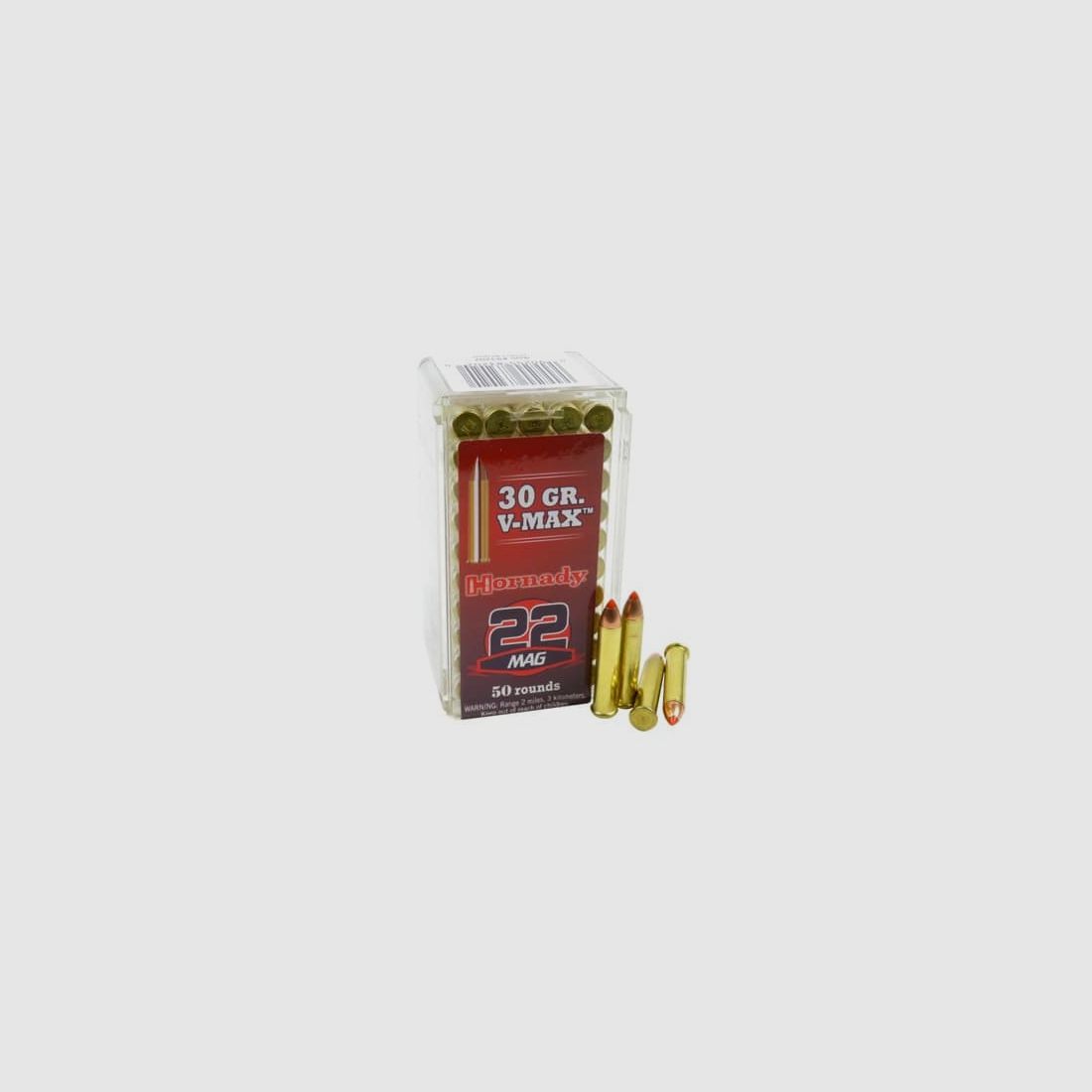 Hornady .22 WMR V-Max 30 grain