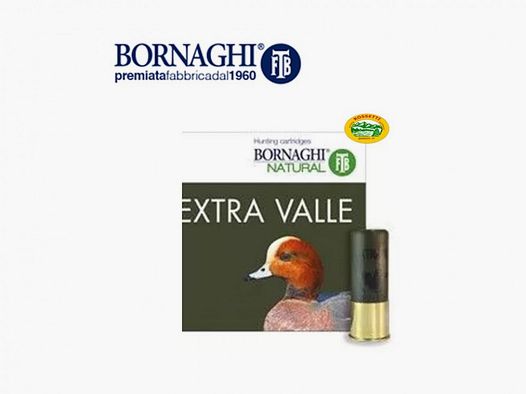 BORNAGHI cartuchos Extra Valle TUNG-STEEL cal.12 gr.33 p.5+3 sin plomo