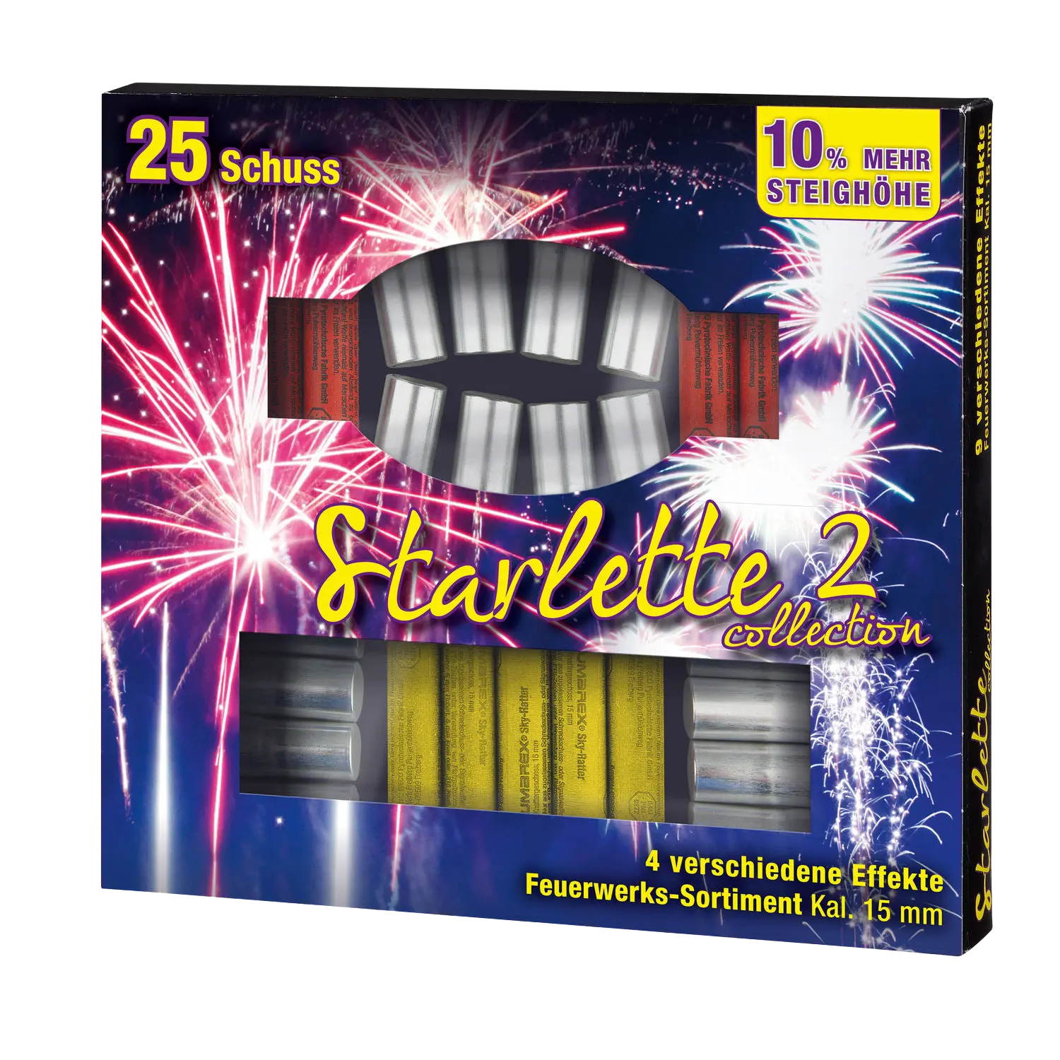 Starlette Collection 2 Feuerwerks-Set 25 Schuss