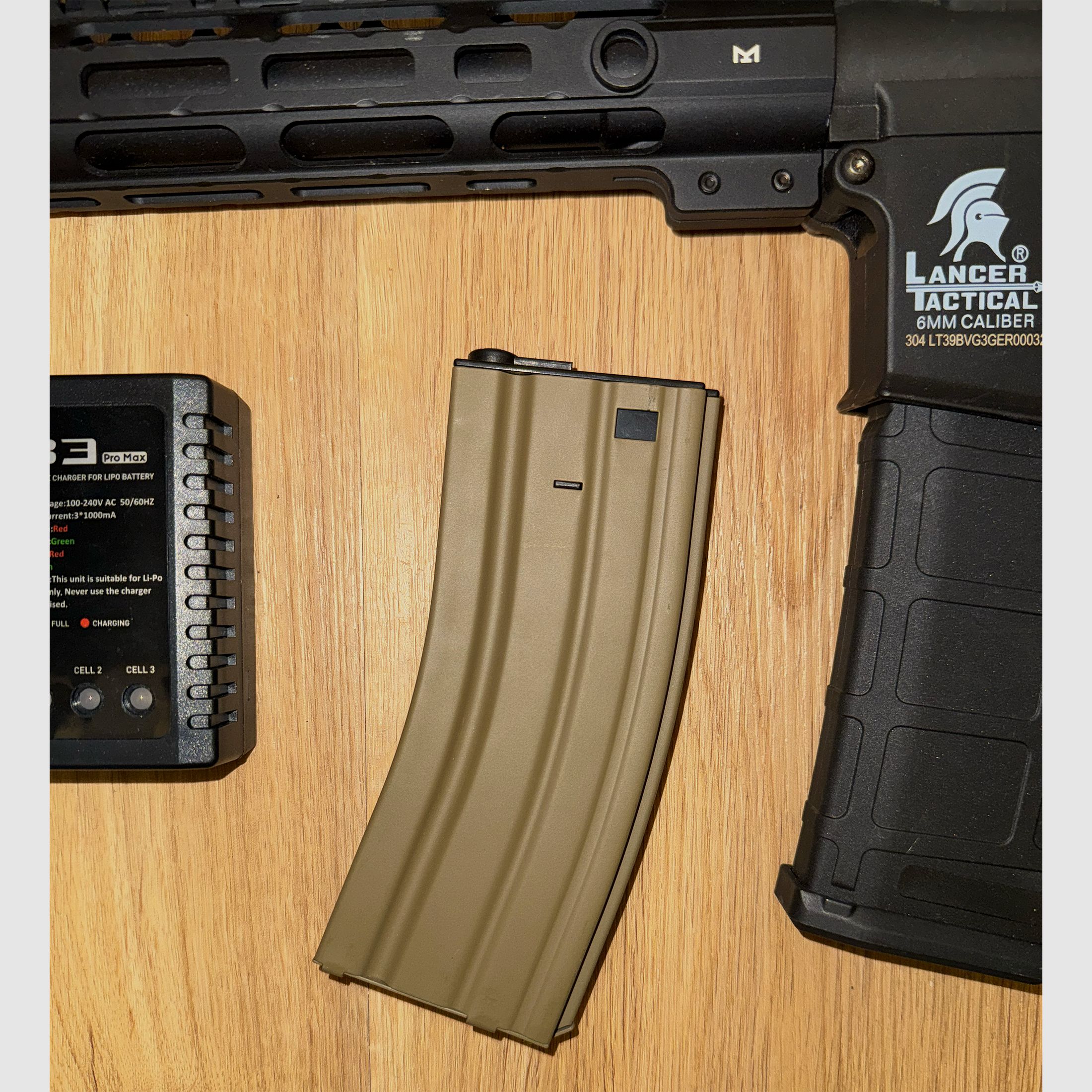 Lancer LT-39 M-Lock 11" Gen 3 met Nebula ETU (S)AEG incl. accessoires / alles als nieuw