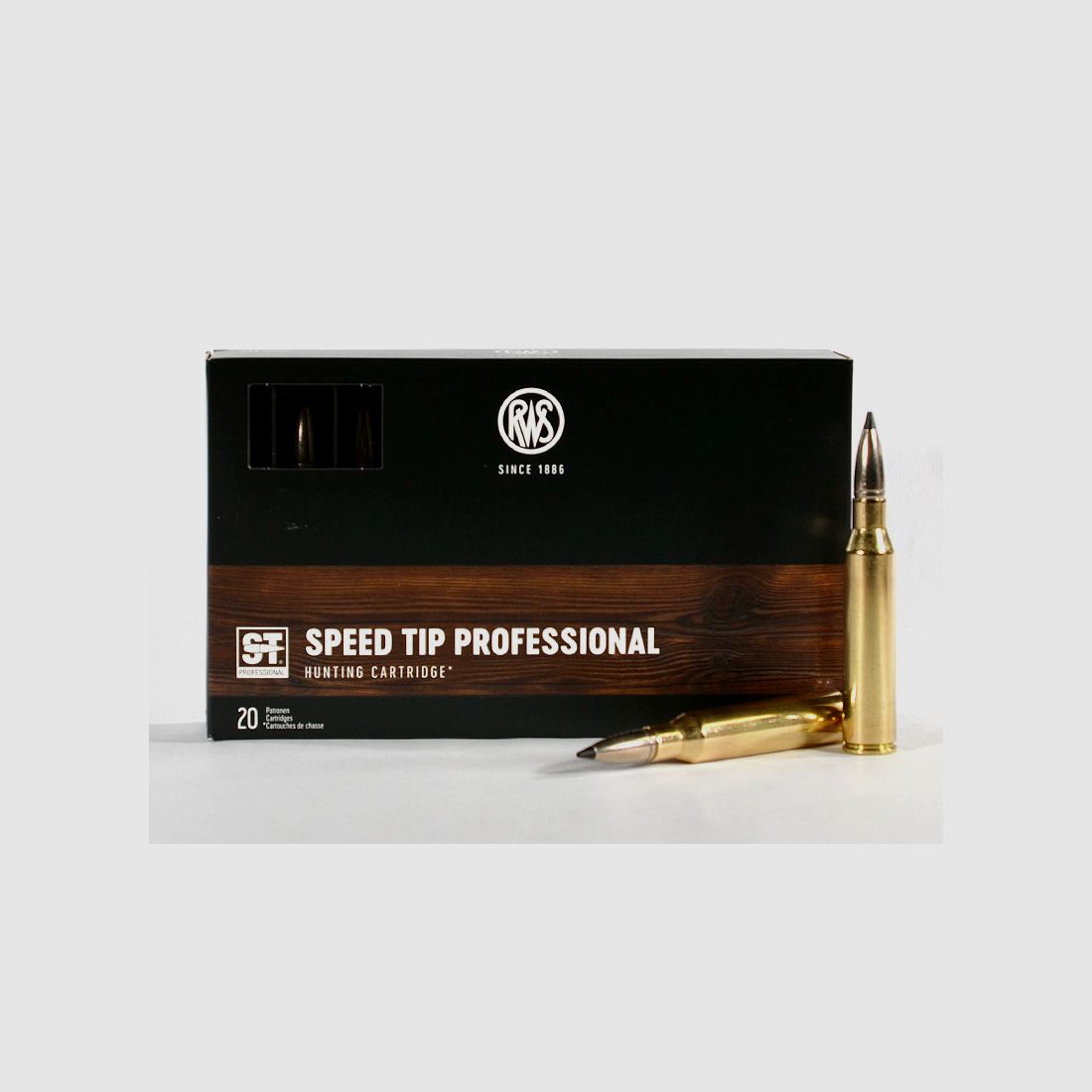 RWS .338 Lapua Magnum, SPEED TIP PRO 250 grs 1 Packung (20 Schuss á 7,445 €*)