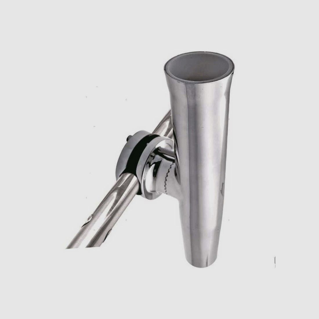 SUPPORTO PORTACANNE ORIENTABILE INOX CON MORSETTO STRINGITUBO SST, immagine 1 di 2