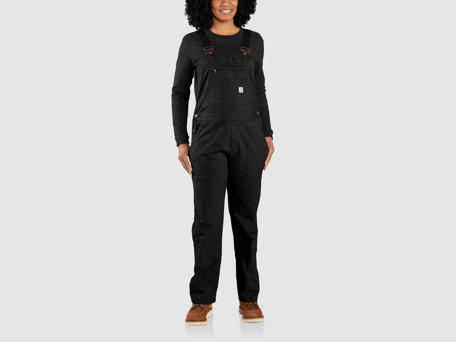Carhartt Ashland Bib Overall Women Black XL