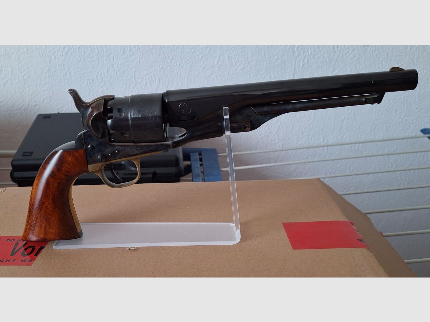 Western Colt Army 1860 PTB 361 all-steel revolver collector's item