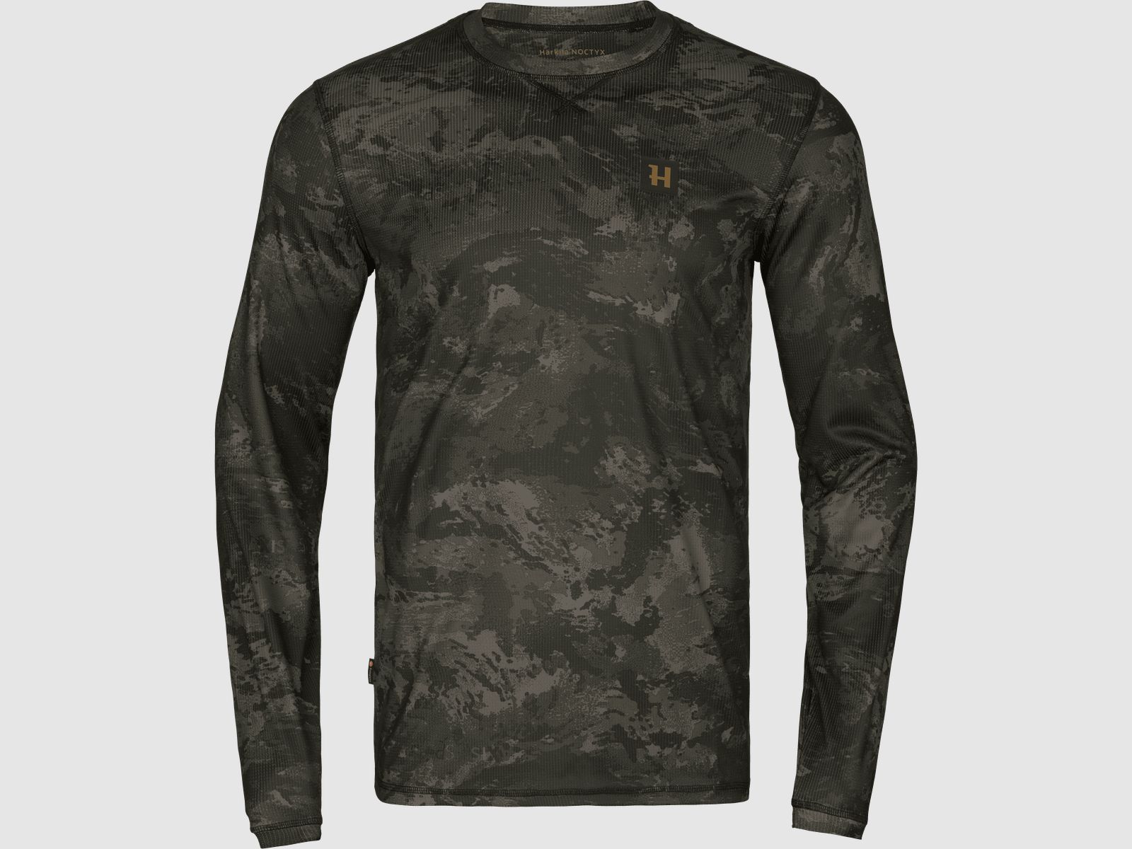 Härkila NOCTYX Camo L/S T-shirt Mężczyźni AXIS MSP*Black L