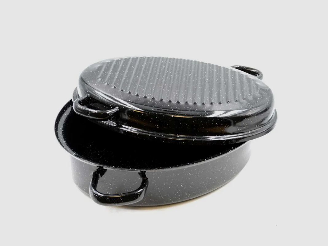 Ultralichte geëmailleerde stalen braadpan, afbeelding 6 van 9